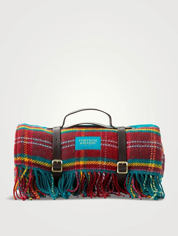 Tartan Waterproof Picnic Rug