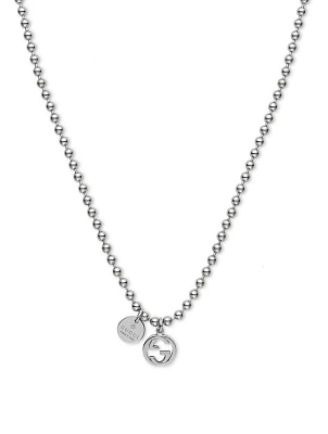 Interlocking G Sterling Silver Necklace