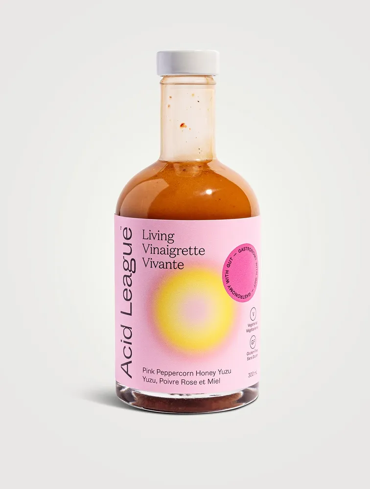 Pink Peppercorn Honey Yuzu Viniagrette