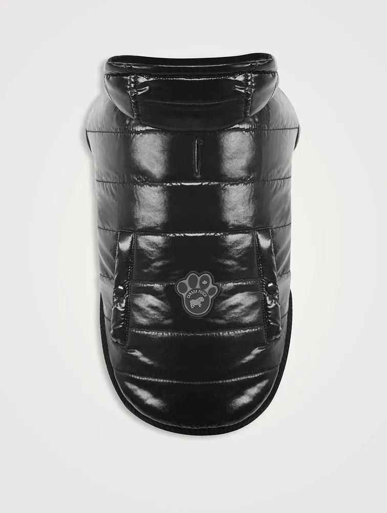 Shiny Puffer Dog Vest