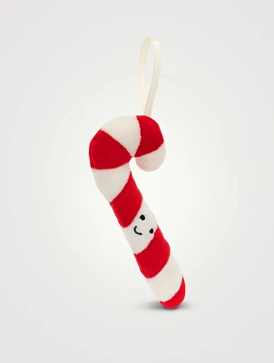 Festive Folly Candy Cane Ornament