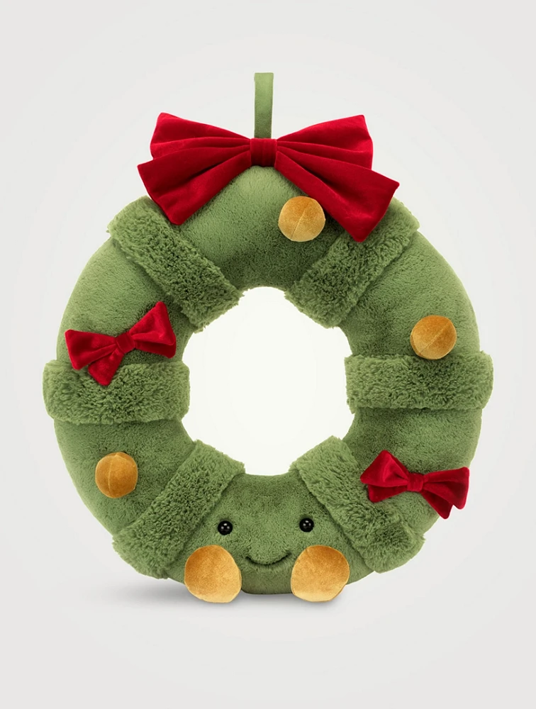 Decorated Christmas Wreath