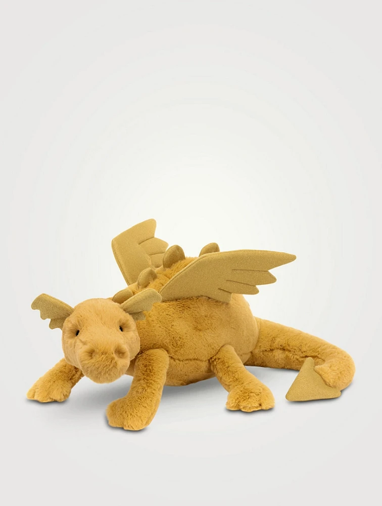 Huge Golden Dragon Plush Toy