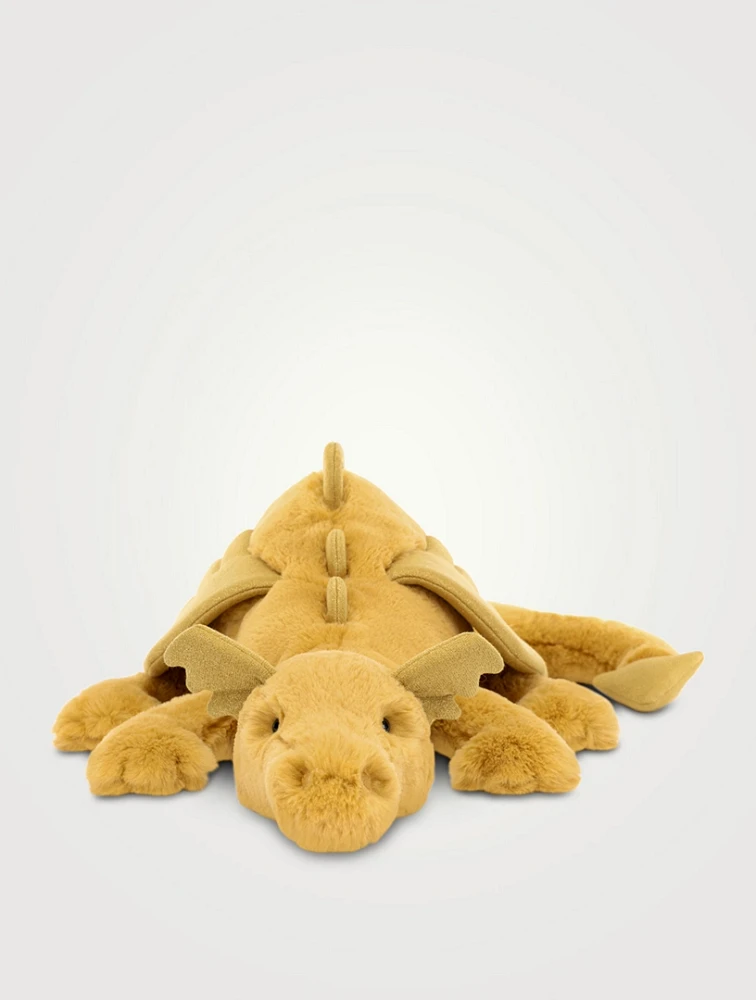 Huge Golden Dragon Plush Toy