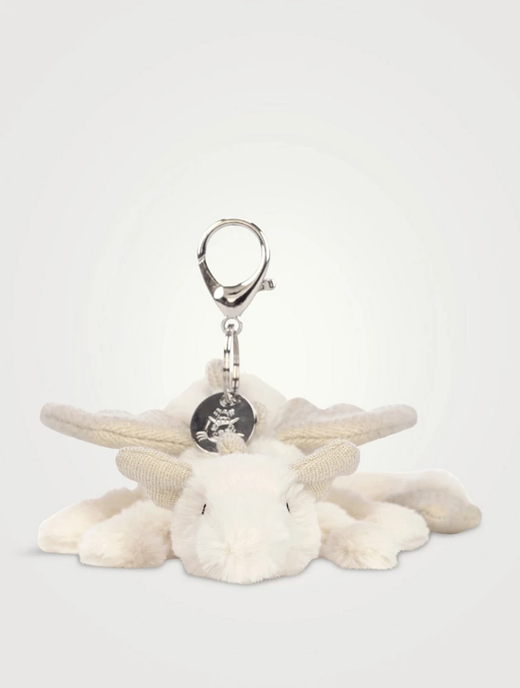 Snow Dragon Bag Charm