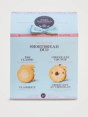 Gluten-Free Shortbread Cookie Duo Gable Gift Box