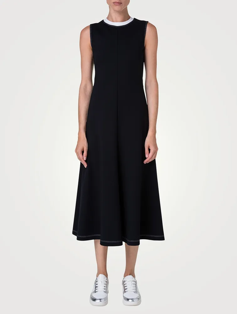 Jersey Midi Dress
