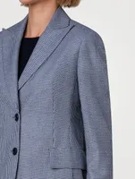 Percival Microcheck Blazer