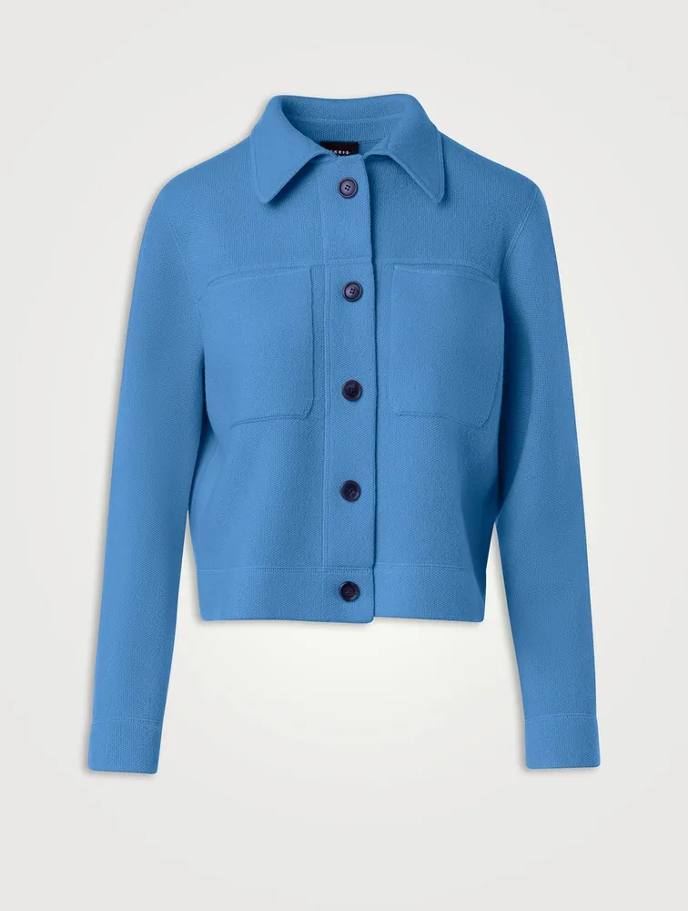 Cashmere Pique Jacket