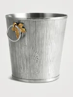 Ivy and Oak Bucket With Tongs