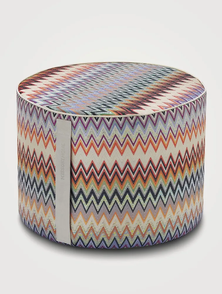 Masuleh Cylindrical Pouf