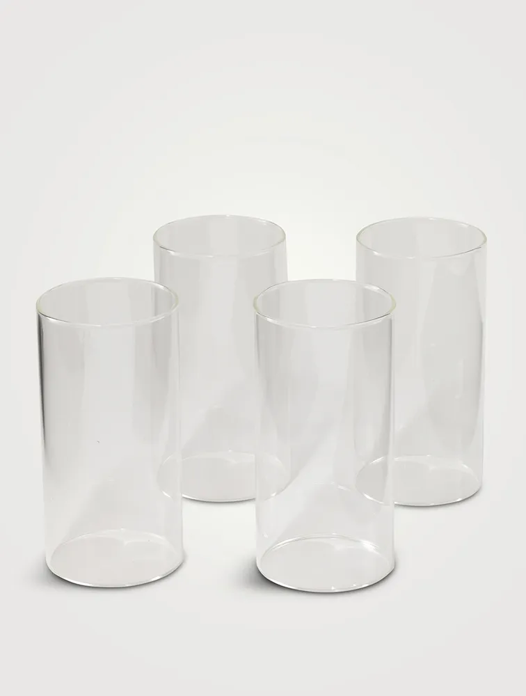 Set Of Four Glass Tumblers