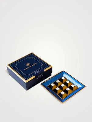 Arcade Square Porcelain Tray