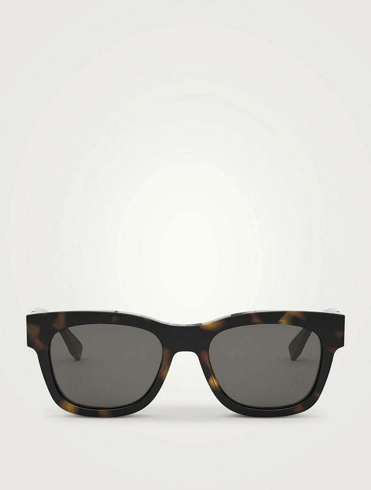 Fendi Diagonal Square Sunglasses