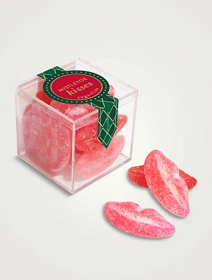 Small Mistletoe Kisses Candy Cube