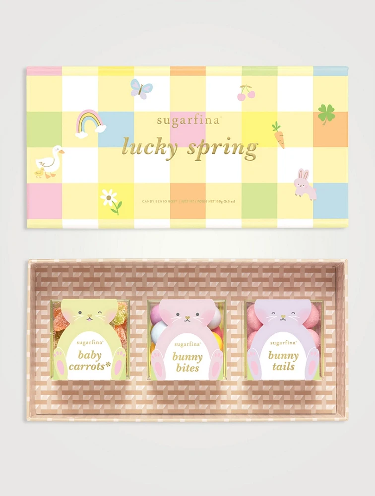 Three-Piece Lucky Spring Candy Bento Box Set