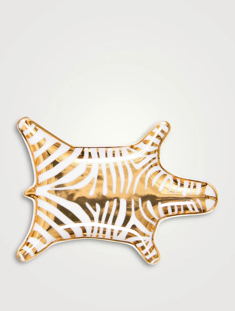 Zebra Porcelain Stacking Dish