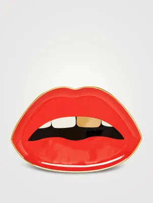 Lips Porcelain Trinket Tray