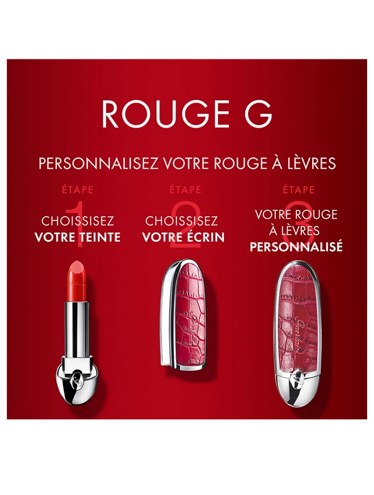 Rouge G de Guerlain Stunning Gems Sheer Shine Lipstick Shade
