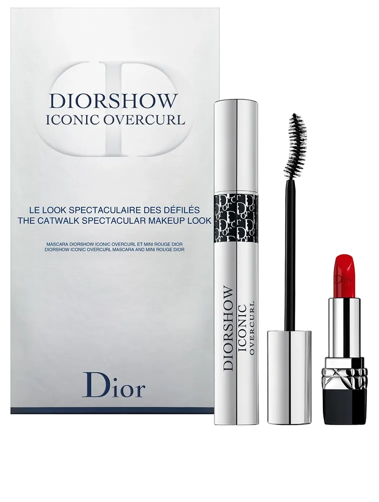 Diorshow Iconic Overcurl Mascara And Mini Rouge Dior 999