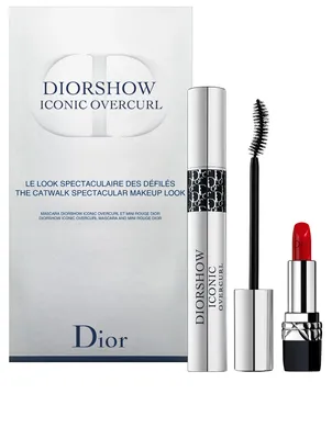Diorshow Iconic Overcurl Mascara And Mini Rouge Dior 999