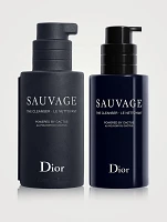 Sauvage Cleanser Purifying And Non-Drying Face Cleanser With Black Charcoal And Cactus