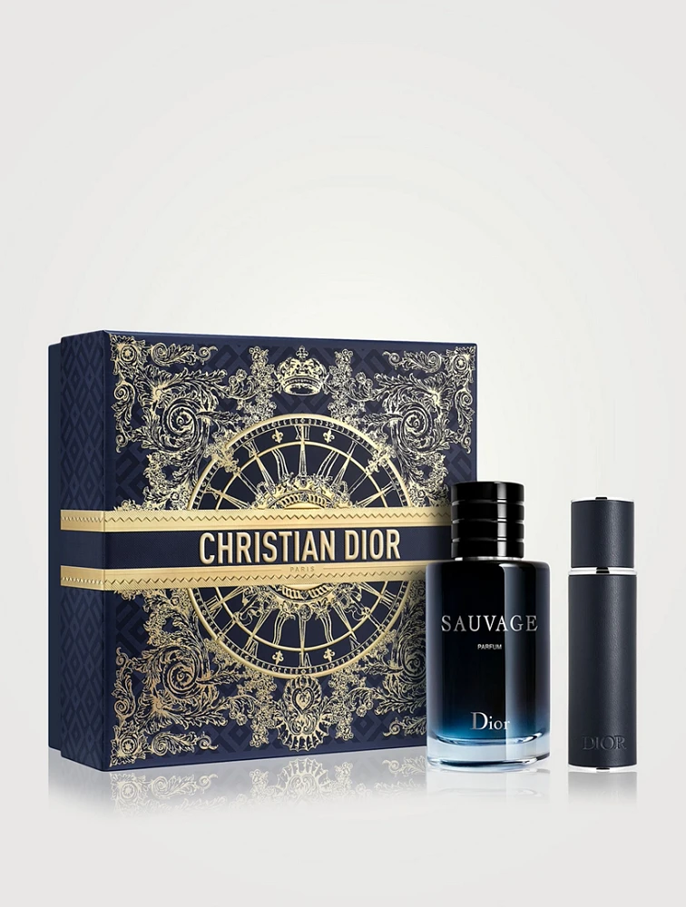 Sauvage Parfum Set - Parfum and Travel Spray - Limited Edition
