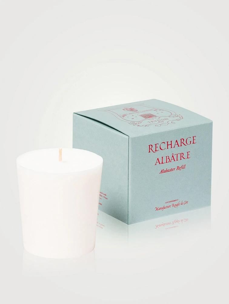 Abd El Kader Alabaster Candle - Refill