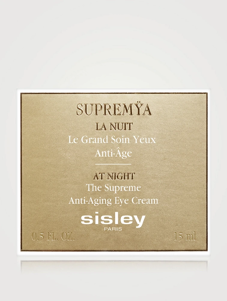 Supremÿa At Night: The Supreme Anti-Aging Eye Cream