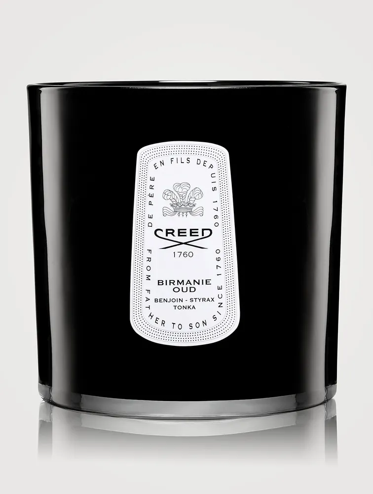 Birmani Oud Leather Candle