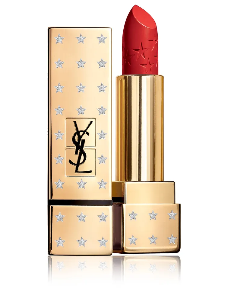 Rouge Pur Couture Satin Lipstick - High On Stars - Holiday Look 2019