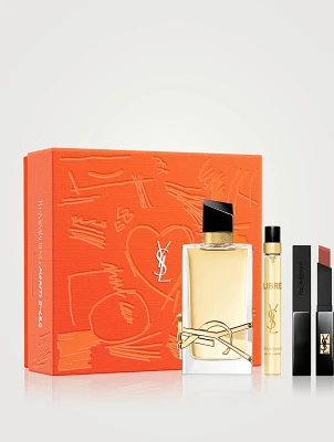 Mother's Day Gift Set: Libre Eau De Parfum And Slim Velvet Radical Lipstick