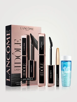 Lash Idôle Volumizing Mascara, Eyeliner & Makeup Remover Set