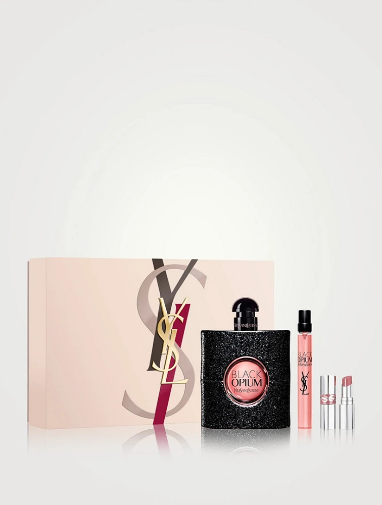 Black Opium Eau de Parfum & Mini YSL Loveshine Gift Set