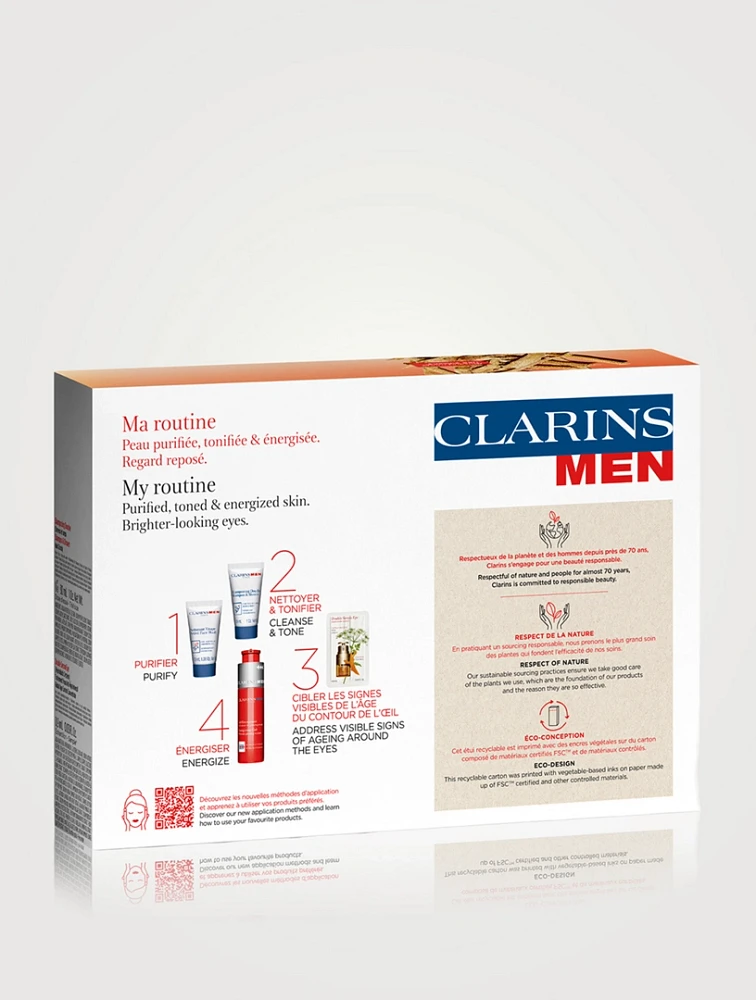 ClarinsMen Cleansing & Energizing Essentials