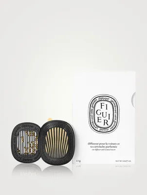 Figuier (Fig) Car Fragrance Diffuser & Refill Insert Set