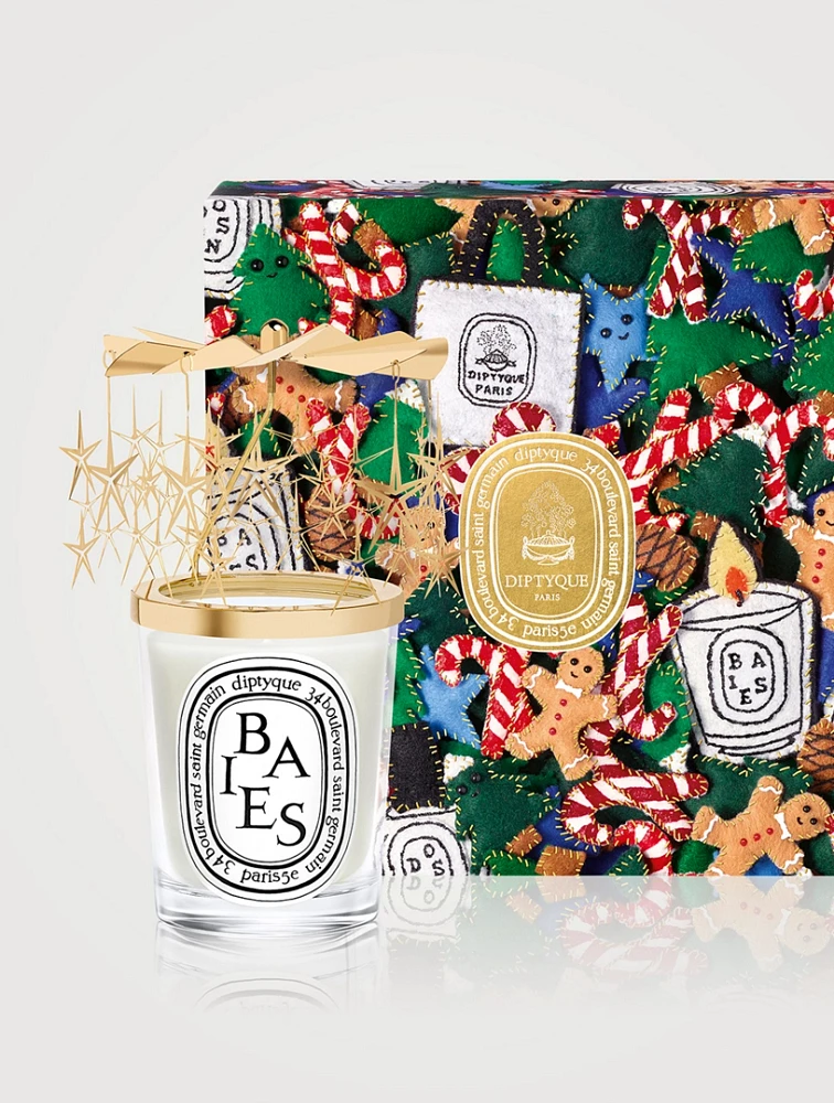 Holiday Carousel - Baies (Berries) Classic Candle Set