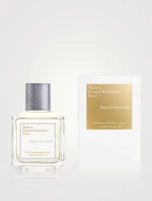 Aqua Universalis Scented Body Oil