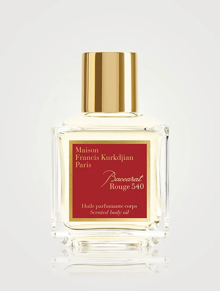 Baccarat Rouge 540 Scented Body Oil