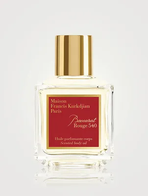Baccarat Rouge 540 Scented Body Oil