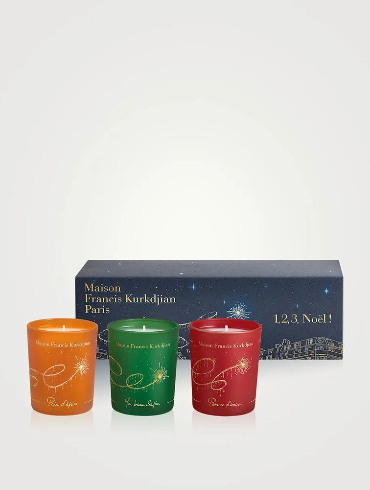 Christmas Candle Set