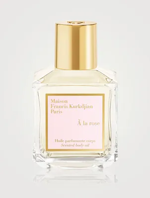 À La Rose Scented Body Oil