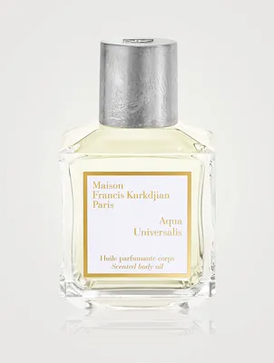 Aqua Universalis Scented Body Oil