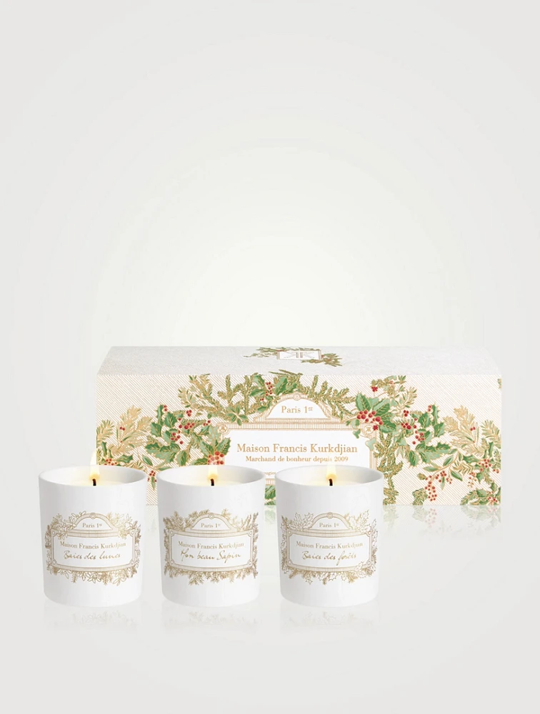 Trio Of Scented Candles