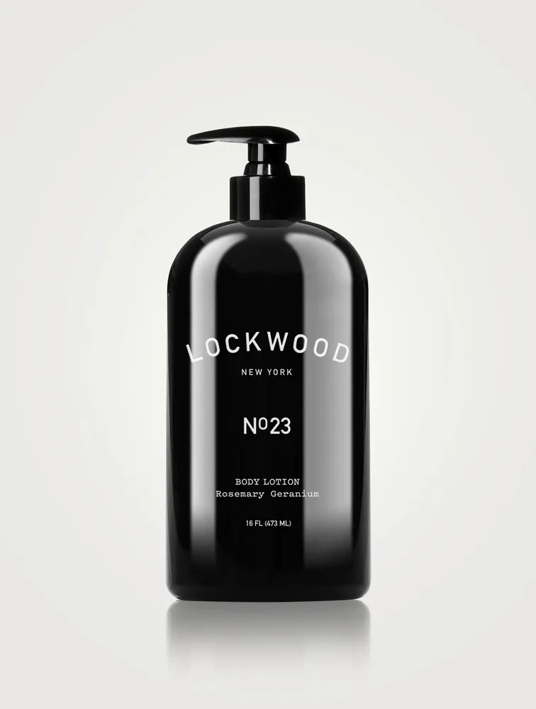 No.23 Rosemary Geranium Body Lotion