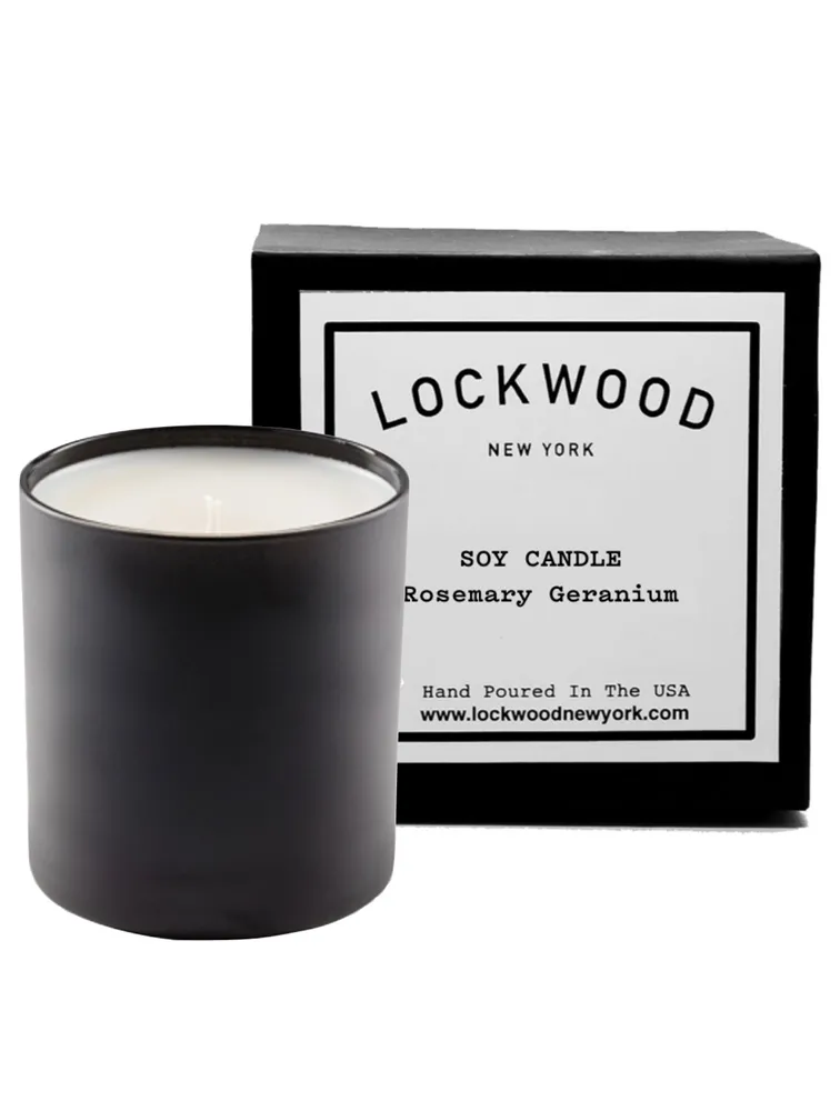 Rosemary Geranium Soy Candle