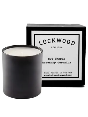 Rosemary Geranium Soy Candle