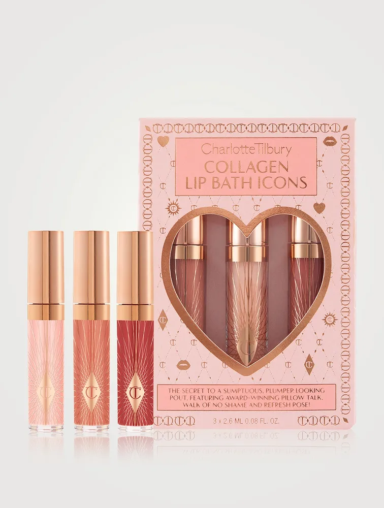 Collagen Lip Bath Icons Kit