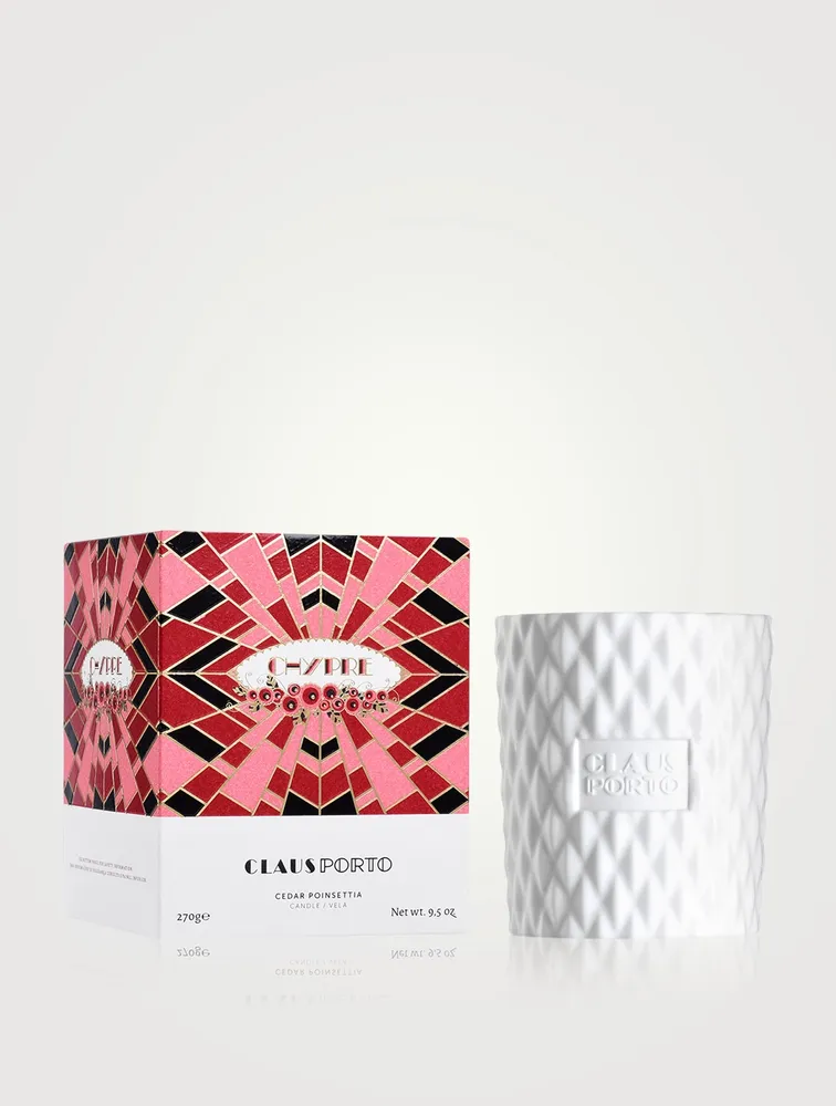 Chypre - Cedar Poinsettia Candle