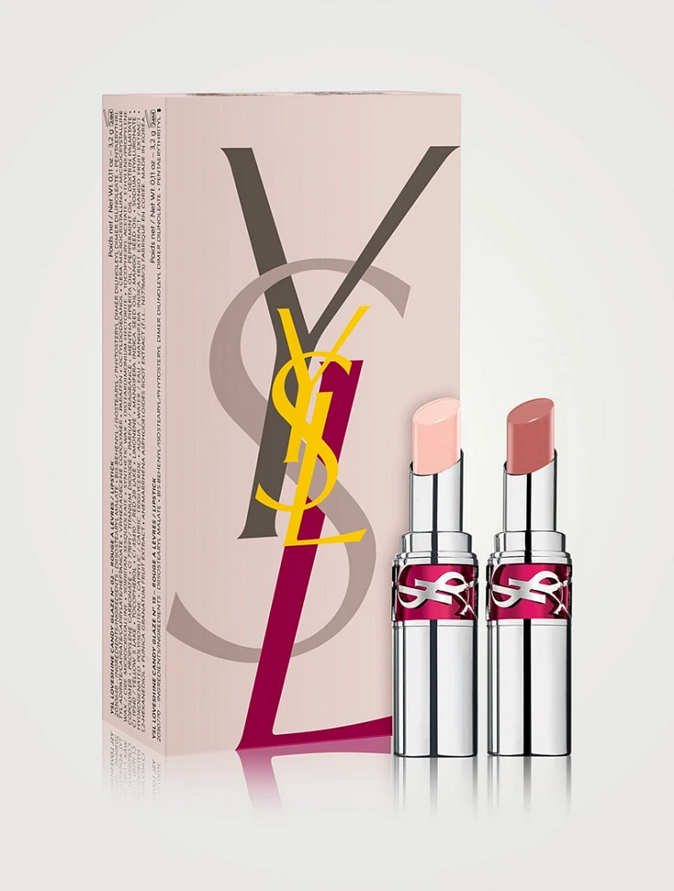 YSL Loveshine Candy Glaze Lip Gloss Stick Duo ($90 Value)